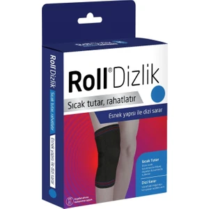 Dizlik Siyah Large - Sıcak Tutar & Rahatlatır