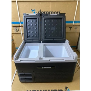 DEMMON30 Litre Çift Kapaklı-Bölmeli Buzdolabı 12/24V (Tır Kamyon Karavan - Otomobil)