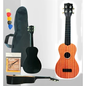 XU21-1-NT -4 Telli Ukulele  Naturel Görünümlü Kapak