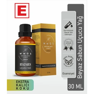 Beyaz Sabun Uçucu Yağ 100 % Saf Esansiyel Uçucu Yağ Aromaterapi Yağı Oda Kokusu Buhurdanlık 30ML