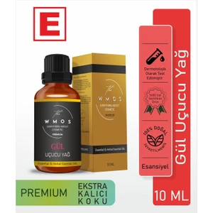 Gül Uçucu Yağ 100 % Saf Esansiyel Uçucu Yağ Aromaterapi Yağı Oda Kokusu Buhurdanlık Yağı 10ML