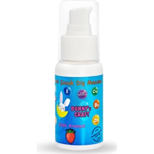 Bunny's Craft Propolis ve Doğal Çilek Aromalı Vitaminli Çocuk Diş Macunu 50 ml