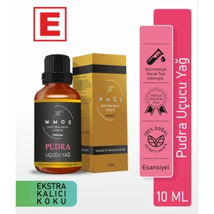 Pudra Uçucu Yağ 100 % Saf Esansiyel Uçucu Yağ Aromaterapi Yağı Oda Kokusu Buhurdanlık Yağı 10ML