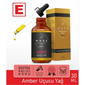 Amber Uçucu Yağ 100 % Saf Esansiyel Uçucu Yağ Aromaterapi Yağı Oda Kokusu Cam Damlalıklı 30 ml