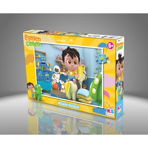 KS Games Eymen Ile Çimen 100 Parça Puzzle