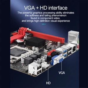 B75A Masaüstü Anakart LGA1155 2xddr3 Yuvaları 16G'YE Kadar PCI-E16X Sata3.0 Usb3.0 100M Ethernet B75A Anakart (Yurt Dışından)