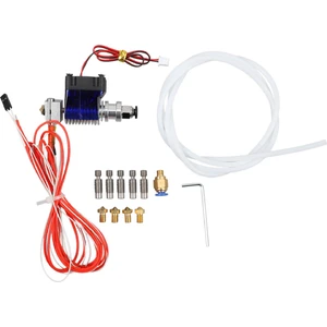 Stil Kafa Hotend Tam Kiti ile 5 Adet Ekstruder Baskı Kafası + 5 Adet Meme Boğaz E3D V6 Makerbot Reprap 3D Yazıcılar 24V (Yurt Dışından)