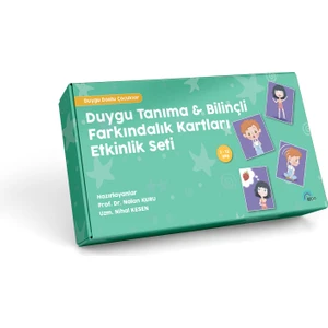 Duygu Tanıma - Bilinçli Farkındalık Kartları Etkinlik Seti
