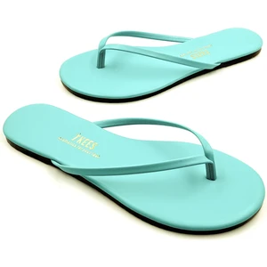 Klasik Kadın Turkuaz Parmak Arası Terlik