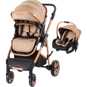 Baby Care BC 305 - Zeta Travel Sistem Bebek Arabası ( Kahverengi )