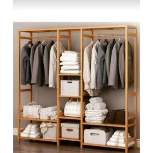 Alp Design Hgalpdesing Açık Gardırop Elbise Askılığı