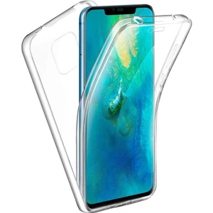 Huawei Mate 30 Pro 360 Derece Kılıf Full Tam Koruma Ön Arka Şeffaf Kılıf