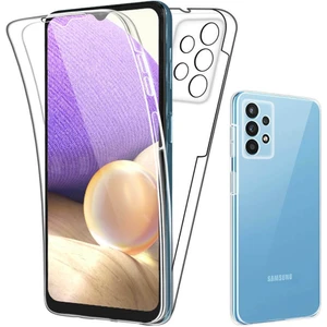 Samsung Galaxy A72 360 Derece Kılıf Full Tam Koruma Ön Arka Şeffaf Kılıf