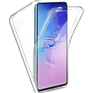 Samsung Galaxy S10 Lite 360 Derece Kılıf Full Tam Koruma Ön Arka Şeffaf Kılıf