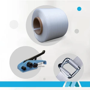 19 mm Mini Kompozit Set Içeriği: 19 mm 200 mt Komp. Çember/ 100 Adet 19 mm Toka/1 Adet Germe Aparatı