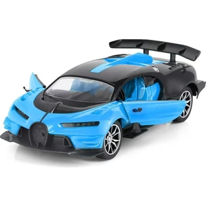 1:12 F/f Şarjlı Kapısı Açılan Mavi Bug. Coupe H338-18-B