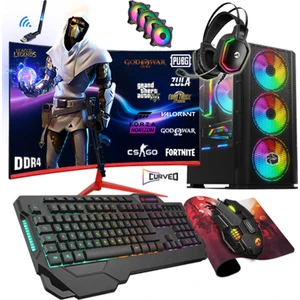 BSX40 Ryzen 5 3600 32GB 512GB SSD GTX1050TI 27" Oyuncu Masaüstü Bilgisayar