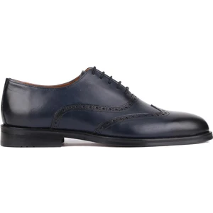 - Lacivert Deri Bağcıklı Erkek Klasik Ayakkabı 250-450