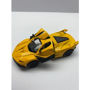 Oyuncak Araba Ferrari Sesli Işıklı Ön Kapılar Açılır Ferrari Çek Bırak Oyuncak Araba