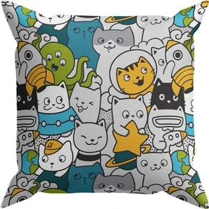 Sweet Animals Kırlent Kılıfı DS38