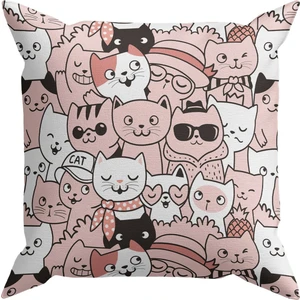 Sweet Animals Kırlent Kılıfı DS37