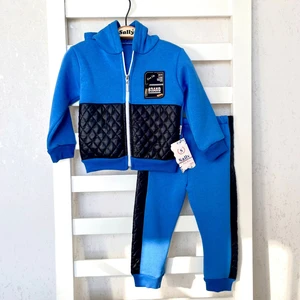 Sally Baby 3 Iplik Kışlık Içi Şardonlu,kapitone Detaylı,aksesuarlı,fermuarlı ,kapüşonlu Alt-Üst Takım