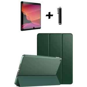 Apple Ipad 8. ve 9. Nesil 10.2 Inç Uyumlu Tablet Kılıfı Ekran Koruyucu Dokunmatik Kalem Seti