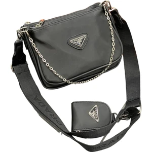 Black Box Blackbox Prada Model Cüzdanlı Model El ve Omuz Kadın Çantası