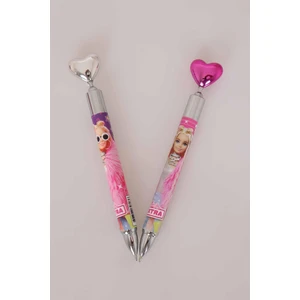 Lisanslı Barbıe Kalp Başlıklı Versatil Uçlu Kalem 0.7 mm