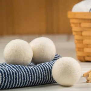 Natural'iz Beauty Çamaşır Kurutma Topu Xl %100 Yün (3 Adet) Doğal Yumuşatıcı