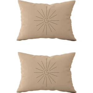 Çift Taraflı Dikdörtgen Kırlent Kılıf 2'li Ds5