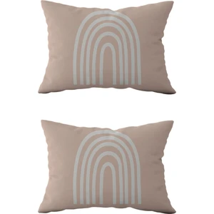 Çift Taraflı Dikdörtgen Kırlent Kılıf 2'li DS60