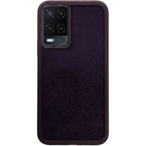 Oppo A54 Uyumlu Kılıf Zebana Işıltım Silikon Kılıf (Kamera Lens Korumalı) Derin Mor
