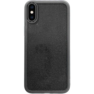 Apple iPhone Xs Uyumlu Kılıf Zebana Işıltım Silikon Kılıf (Kamera Lens Korumalı) Siyah