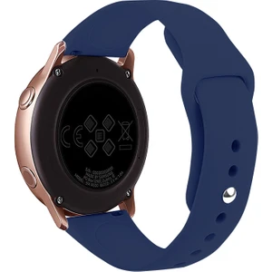 Huawei Watch Gt 4 41MM / Garmin Venu 3s 18MM Silikon Bant Izleme Kayışı (Yurt Dışından)