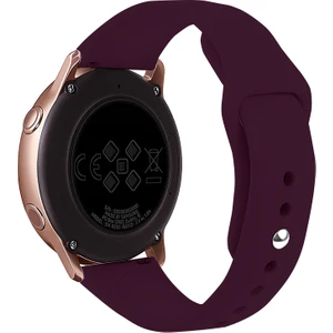 Huawei Watch Gt 4 41MM / Garmin Venu 3s 18MM Silikon Bant Izleme Kayışı (Yurt Dışından)
