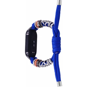 Xiaomi Smart Band 8 Boncuk Boncuklu Saat Kayışı Ayarlanabilir Bilek Bant Bilezik (Yurt Dışından)