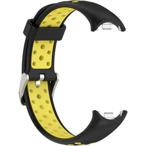Xiaomi Smart Band 8 Silikon Izle Bandı Çift Renkli Ayarlanabilir Bilek Kayışı (Yurt Dışından)