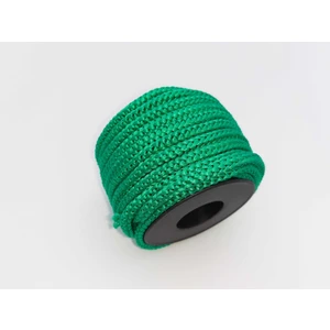 Yeşil Renkte 6 mm Polyester 1.kalite Eşofman Kapşon Bağ Ipi (10 Mt)