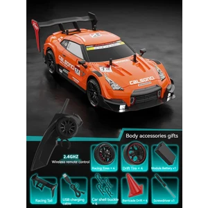 Çocuklar Rc Araba 4WD Rc Profesyonel Yüksek Hızlı Drift Yarışı (Yurt Dışından)