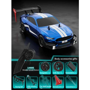 Çocuklar Rc Araba 4WD Rc Profesyonel Yüksek Hızlı Drift Yarışı (Yurt Dışından)