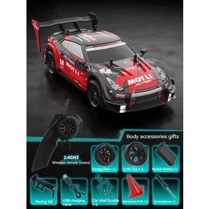 Çocuklar Rc Araba 4WD Rc Profesyonel Yüksek Hızlı Drift Yarışı (Yurt Dışından)