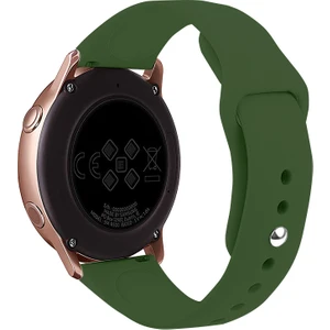 Huawei Watch Gt 4 41MM / Garmin Venu 3s 18MM Silikon Bant Izleme Kayışı (Yurt Dışından)