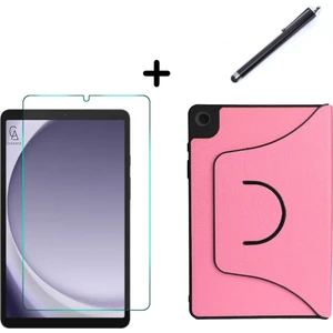 Samsung Galaxy Tab A9 X110 Fest Tablet Kılıfı Ekran Koruyucu ve Kalem Seti