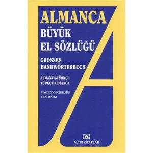 Altın Kitaplar Almanca Büyük El Sözlüğü