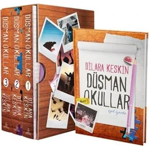 Ephesus Yayınları Dilara Keskin Düşman Okullar Serisi 3 Kitaplık Roman Seti – Ciltsiz, 1450 Sayfa Gençlik Edebiyatı