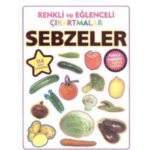 Parıltı Yayıncılık - Renkli ve Eğlenceli Çıkartmalar Sebzeler