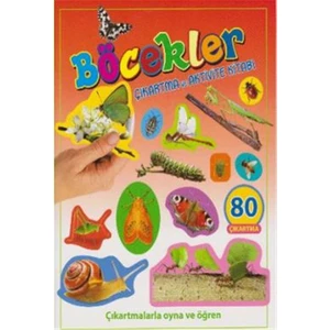Böcekler-Çıkartma ve Aktivite Kitabı