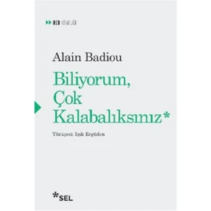Biliyorum Çok Kalabalıksınız - Alain Badiou