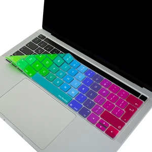 Macbook Pro Klavye Koruyucu UK(EU) İngilizce Baskı A1706 1989 2159 A1707 1990 Uyumlu Dazzle